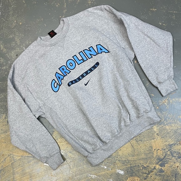 Nike Other - Nike North Carolina Tar Heels Crew Neck Sweater NCAA Baseball Jordan